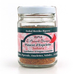 Piment d'Espelette AOC en poudre (suharra)